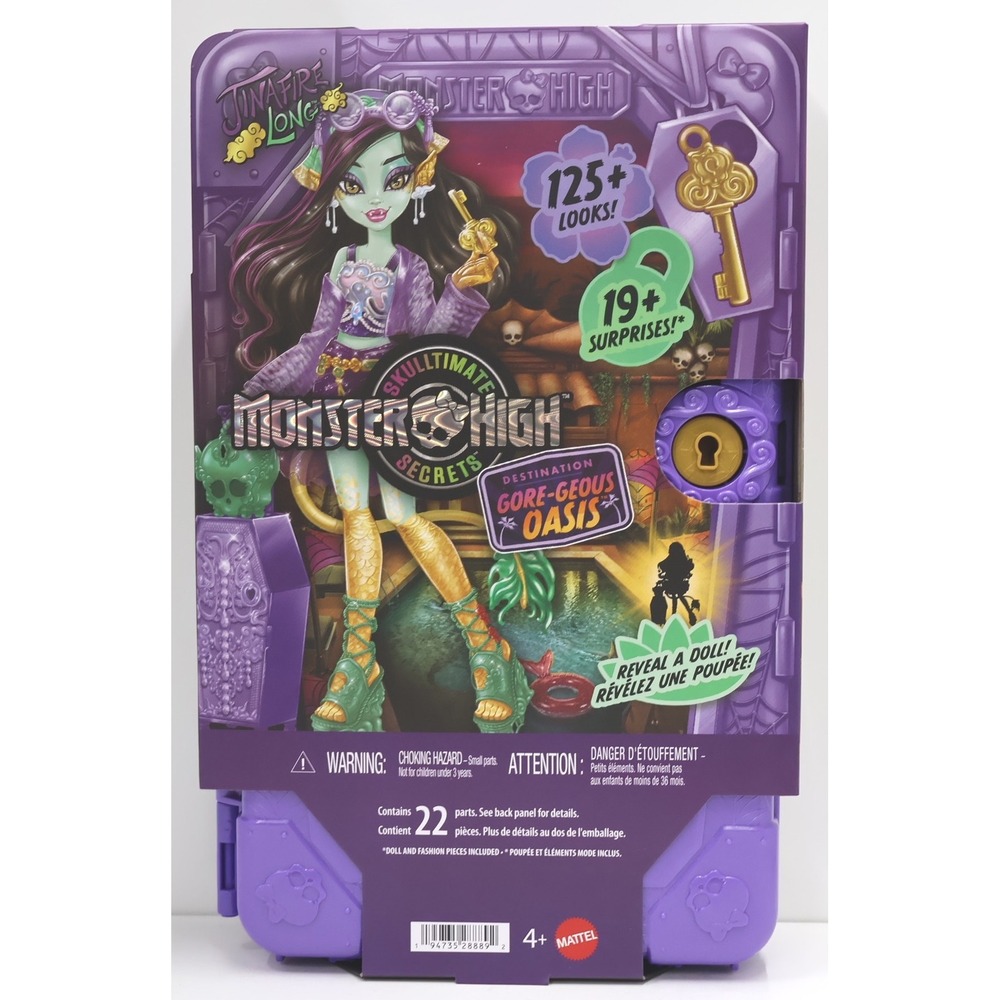 Mattel Monster High Skulltimate Secrets Jinafire Long Doll Oasis New JDR52 2025